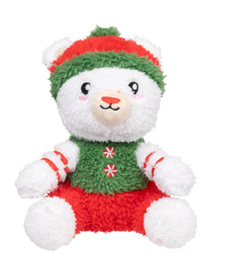 FuzzYard Christmas Dog Toy - Polar Abdul [Size:Small]