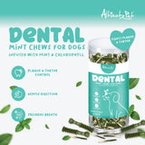 Altimate Pet Dental Chew Value Tub for Dogs - Mint (1200g)
