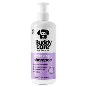 Buddy Care Dog Shampoo - White Dog (500ml)