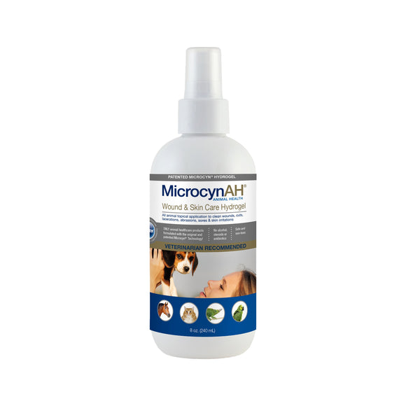 MicrocynAH Wound and Skin Care Hydrogel For Dogs & Cats (2 sizes)