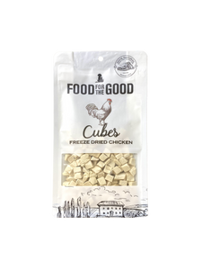 Food For The Good Chicken Cubes Freeze-Dried Treats for Dogs & Cats (80g)