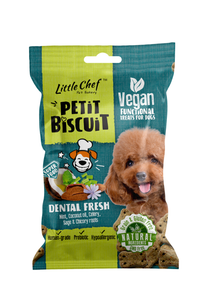 Little Chef Grain Free Dental Fresh Functional Treats for Dogs (100g)