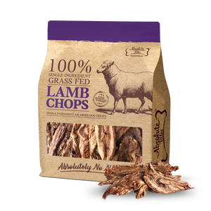 Absolute Bites Air-Dried Lamb Chop Treats for Dogs & Cats (2 sizes)