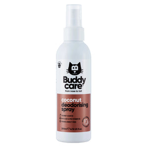 Buddy Care Cat Deodorising Spray - Coconut (200ml)