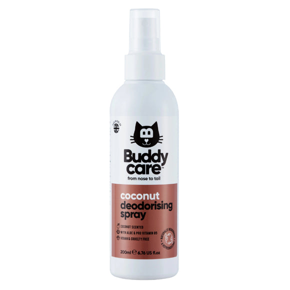 Buddy Care Cat Deodorising Spray - Coconut (200ml)