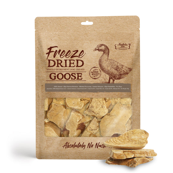 Absolute Bites Freeze Dried Treats (Goose) for Dogs (60g)