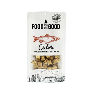 Food For The Good - Freeze Dried Salmon Cubes Cat & Dog Treats (70g)