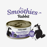 [1ctn=24cans] Food For The Good Grain Free Smoothies Wet Canned Food for Cats - Rabbit (80g)