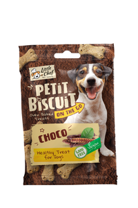 Little Chef Oven Baked Petit Choco Biscuit Treats for Dogs (2 sizes)