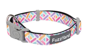 Fuzzyard Dog Collar - Bubblegum Burst (3 sizes)