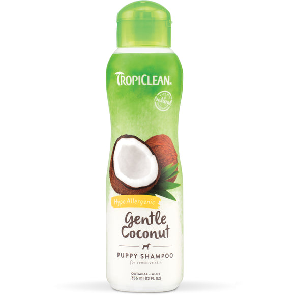 Tropiclean Gentle Coconut Puppy Shampoo (Hypoallergenic) 2 sizes