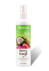 TropiClean Berry Breeze Deodorizing Pet Spray (8 fl oz)