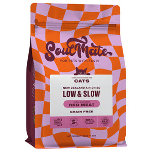 SoulMate Low & Slow High Country Red Meat Air Dried Cat Food (2 sizes)