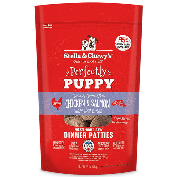 [Sample Size/Own Repack] Stella & Chewy’s Perfectly Puppy Chicken & Salmon Dinner Patties (1 Pattie)
