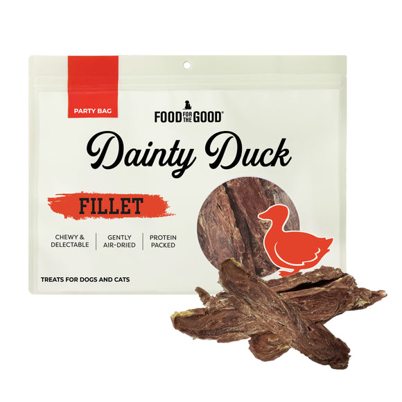 Food for the Good Party Bag Duck Fillet for Dogs & Cats (200g x 2packs)