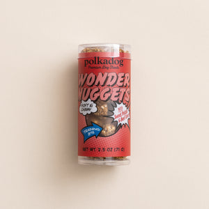 Polkadog Sweet Potato & Beef - Wonder Nuggets Mini Tube Treats for Dogs (2.5oz)