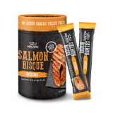 Absolute Holistic Liquid Treats for Cats & Dogs - Salmon Bisque Original (Tub) | (15g x 60 Sticks)