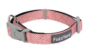 Fuzzyard Dog Collar - Thornbury Brick Red (3 sizes)