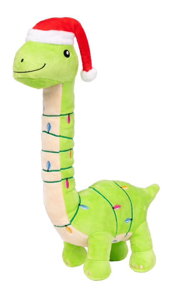 FuzzYard Christmas Dog Toy - Lit-a-Saurus