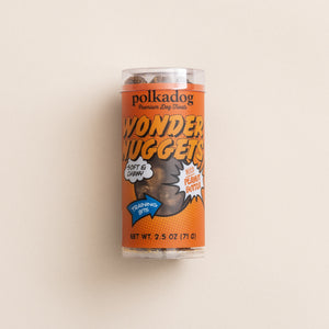 Polkadog Peanut Butter - Wonder Nuggets Mini Tube Treats for Dogs (2.5oz)