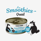 [1ctn=24cans] Food For The Good Grain Free Smoothies Wet Canned Food for Cats - Quail (80g)