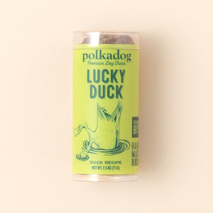 Polkadog Lucky Duck - Training Bits Mini Tube Treats for Dogs (2oz)