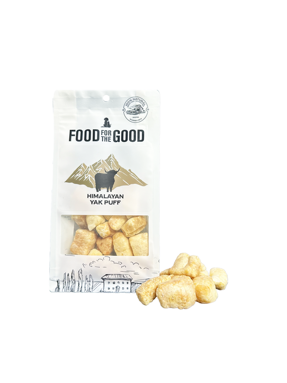 Food For The Good Himalayan Yak Puff Treats for Dogs (65g)