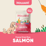 Holuah! Freeze Dried Raw Salmon for Dogs (380g)