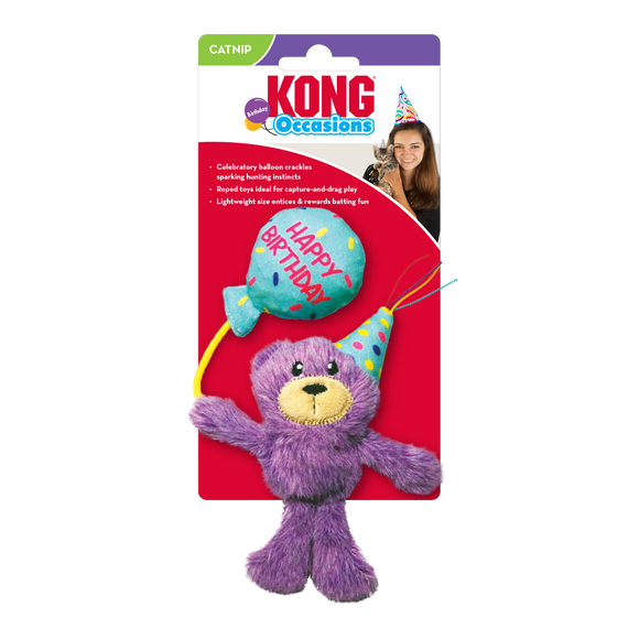 Kong Cat Occasions Birthday Teddy (One Size)