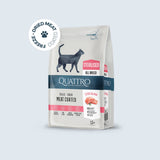 Quattro Sterilised All Breed Dry Cat Food - Salmon (2 sizes)