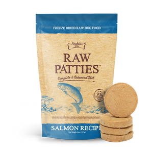 Absolute Bites Freeze Dried Raw Patties Dog Food - Salmon Recipe (14oz)