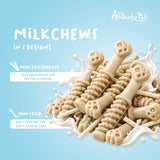 Altimate Pet Dental Chew Value Tub for Dogs - Milk (1200g)