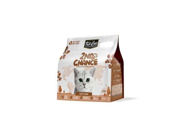 Kit Cat 2nd Chance Plant-Based Cat Litter - Coffee Beans (7L/ 2.5KG)
