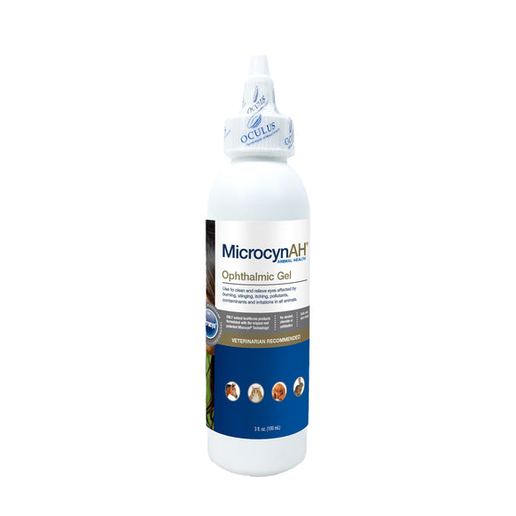 MicrocynAH Ophthalmic Gel For Dogs & Cats (3oz/100ml)