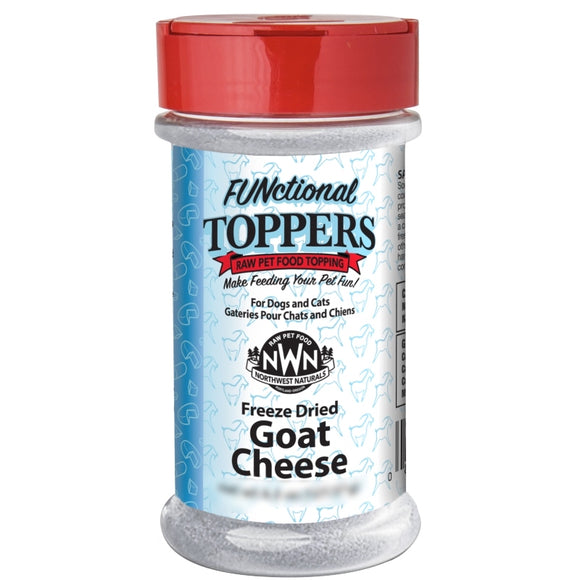Northwest Naturals Goat Cheese Freeze-Dried Functional Toppers For Cats & Dogs (5.5oz)