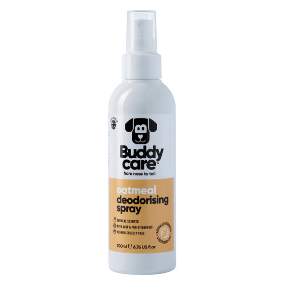 Buddy Care Dog Deodorising Spray - Oatmeal (200ml)