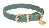 FuzzYard Life Atelier Dog Collar - Myrtle Green (3 sizes)