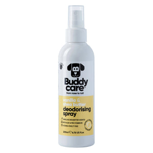 Buddy Care Dog Deodorising Spray - Vanilla & Shea Butter (200ml)