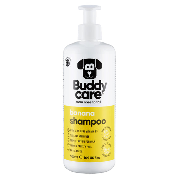 Buddy Care Dog Shampoo - Banana (500ml)