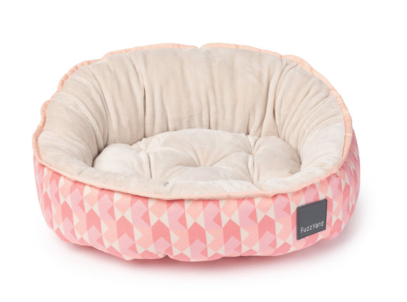 Fuzzyard Reversible Pet Bed - Pink Lemonade (3 sizes)