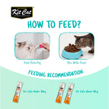 Kit Cat Daily Nutritional Supplement Gel For Cats & Kittens - Pre+Probiotic Care (Tub) | (5g x 30 sticks)