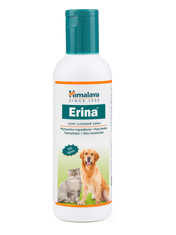Himalaya Erina Coat Cleanser for Dogs & Cats (200 ml)