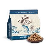 Absolute Bites Raw Chunks Freeze Dried Raw Food for Cats & Kittens - Salmon Recipe (2 sizes)