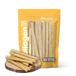 Altimate Pet Collagen Dog Chews - Peanut Butter Collagen Stick 13pcs (90g)