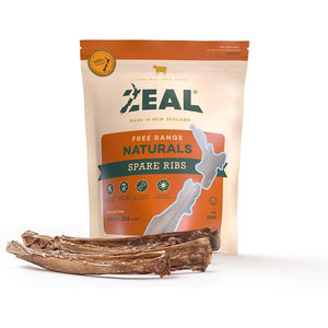 Zeal Free Range Natural Spare Ribs Treats for Dogs & Cats (2 sizes)