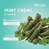 Altimate Pet Dental Chew Value Tub for Dogs - Mint (1200g)