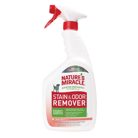 Nature’s Miracle Original Stain and Odor Remover for Dogs - Melon Burst Scent (32oz)