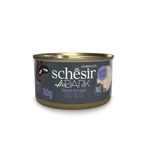 Schesir After Dark Pate Wet Food for Cats - Chicken with Duck (80g)