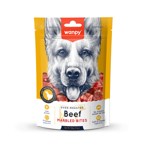 [Wan0020] Wanpy Oven-Roasted Beef Marbled Bites (100g)