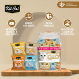 Kit Cat Yogurt Yums Freeze Dried Treats Tub for Cats - Classic Mix (65g) | 65pcs